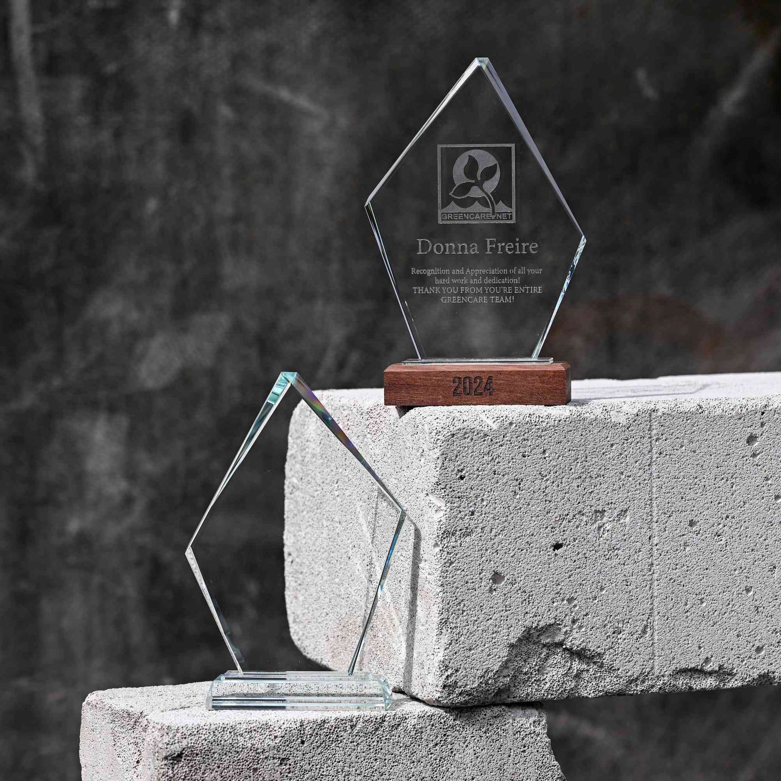 Custom Glass Awards & Trophies