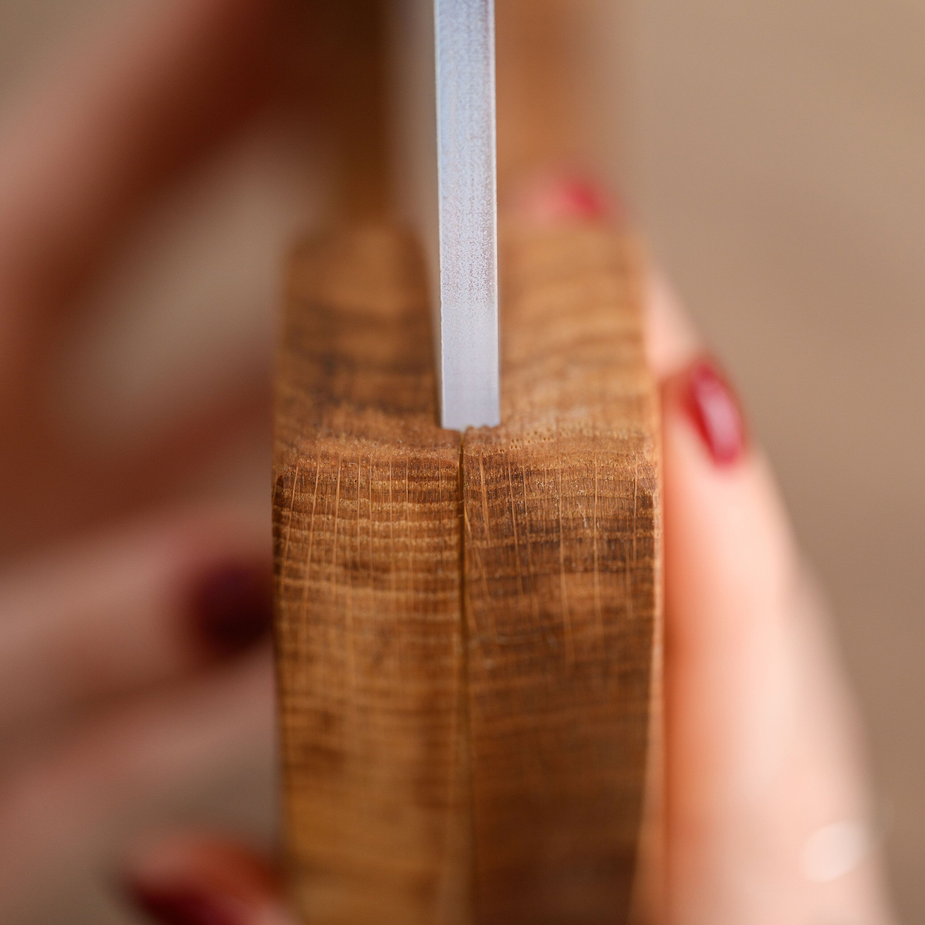 Wooden award with acrylic v12