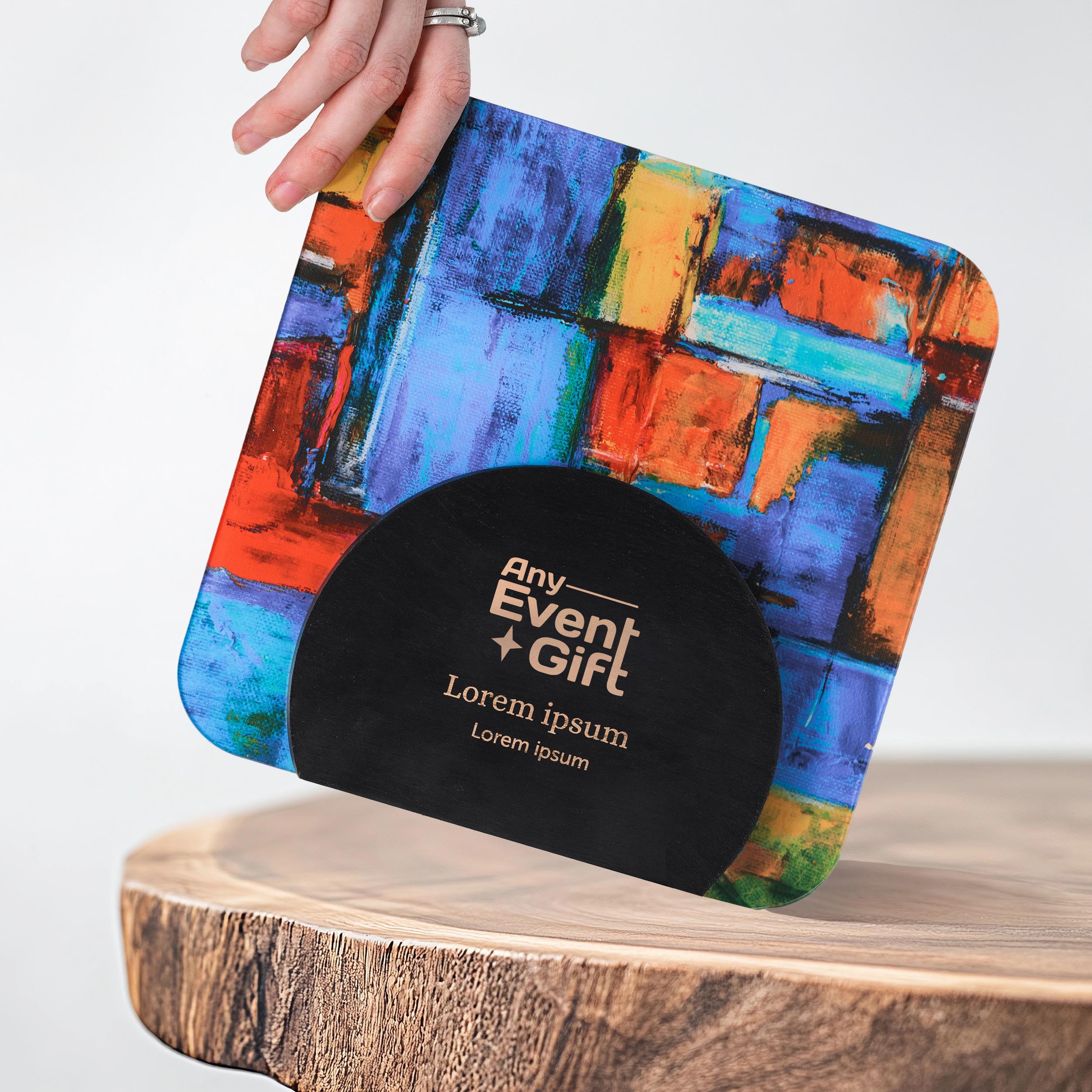Wooden award with acrylic “Art” v1