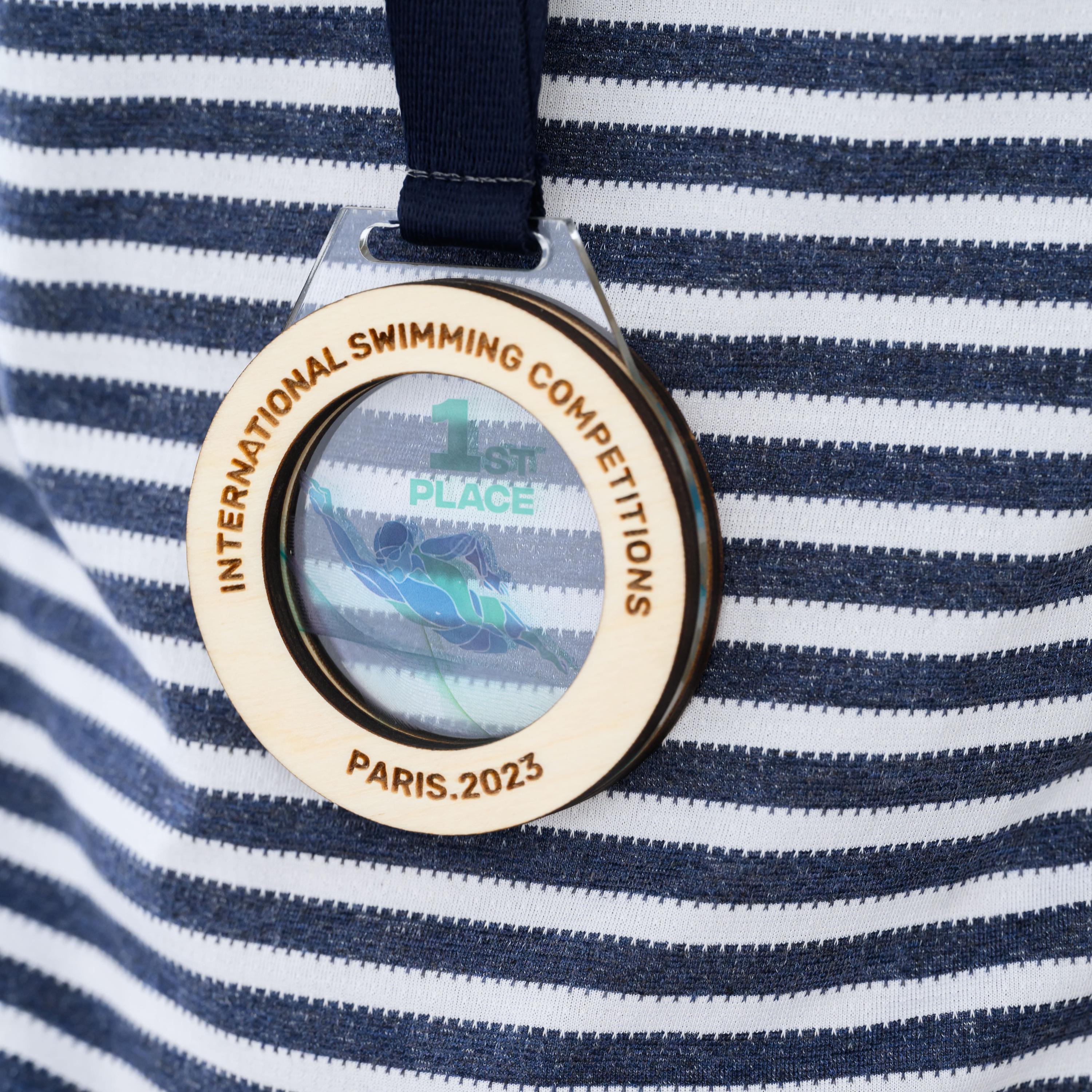 Acrylic Swimming Medal