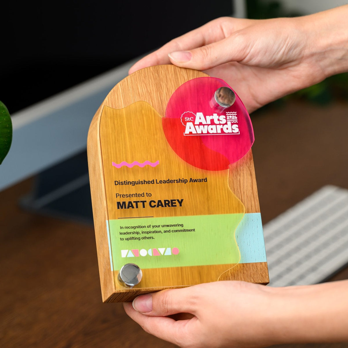 Custom Wooden Awards & Plaques